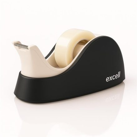 Office tape dispenser with suction cups black 19 mm PROMOUNT