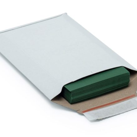 Protective cardboard envelope B5+ white self-adhesive 215x270 mm 50 pcs