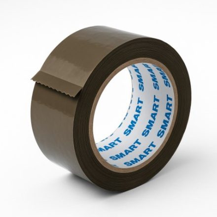 Self-adhesive packaging tape acrylic brown Smart 48mm x 150m for packages