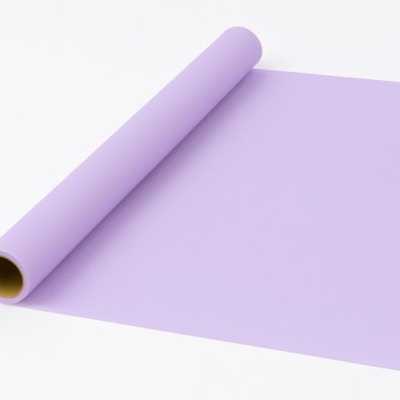 Satin foil decorative light purple floral film 50 cm x 9 mb