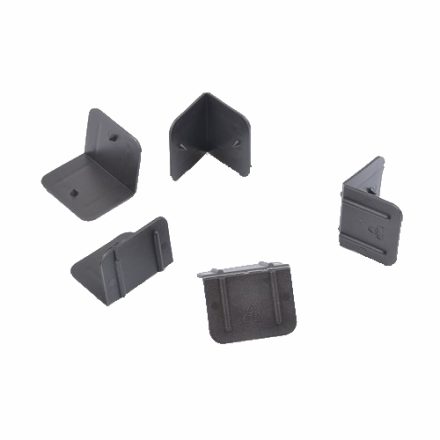 Protection corner black rectangular with cardboard spike 1000 pcs