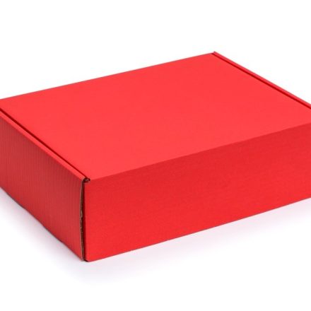 Cardboard 330x250x100 Red F427 Packaging Shipping