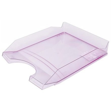 Desk drawer A4 transparent purple 348x255x60 mm