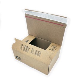 Cardboard with adhesive strip 230x160x80 mm F703 A5 100 pc
