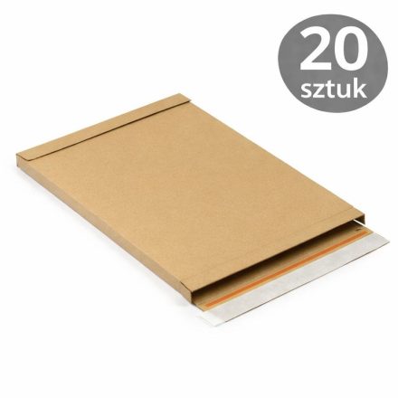 Box Flatbox F03 250x20x350 mm InPost XS, flat carton 20 pcs