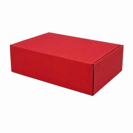 Cardboard 240x170x70mm Red Elegant Shipping Box