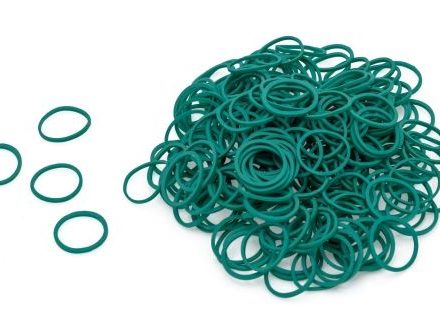 Rubber rubber fillings green 25 mm 1,2 x 1,2 mm 1 kg