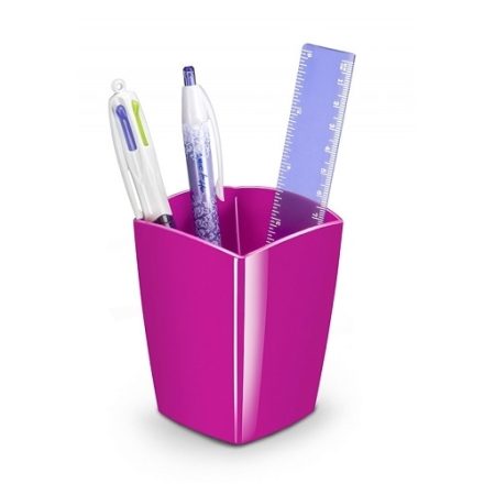 Toolbox for 32 Pens Ceppro Gloss Pink Office Organizer