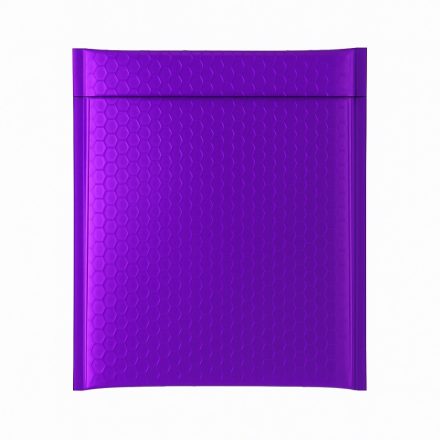 Metallic bubble envelope 180x250 mm Purple - Aesthetic appearance
