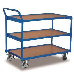 Table trolley transport warehouse with 3 shelves SW-500.600 250 kg
