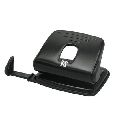 Office hole metal for paper SAX 318 black 20 cards
